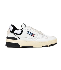 Autry - Scarpe - Sneakers - sneakers clc low in pelle bianca e suede nera