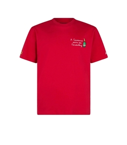Mc2 Saint Barth - T-Shirt - heavy cotton t-shirt with embroidery on new year's eve we are from furstenberg