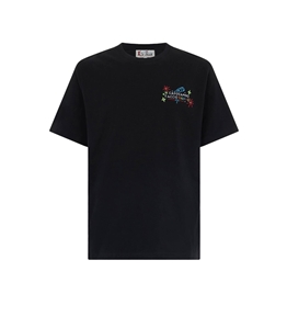 Mc2 Saint Barth - T-Shirt - arnott heavy cotton t-shirt with new year's eve i'm doing damage embroidery