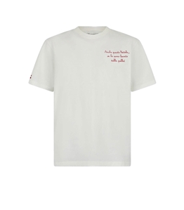 Mc2 Saint Barth - T-Shirt - arnott heavy cotton t-shirt with embroidery also this christmas