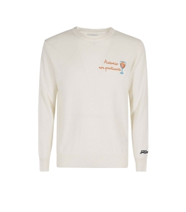 Mc2 Saint Barth - Maglie - maglia heron light con stampa astemio non praticante