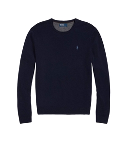 POLO RALPH LAUREN - Knitwear - hunter blue wool crew neck