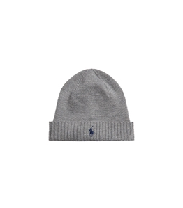 POLO RALPH LAUREN - Hats - heather grey wool hat