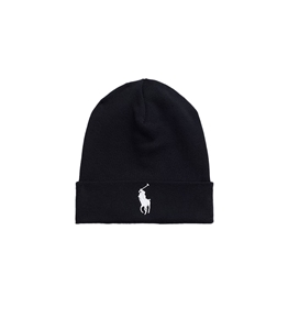 POLO RALPH LAUREN - Hats - black cream combed cotton hat