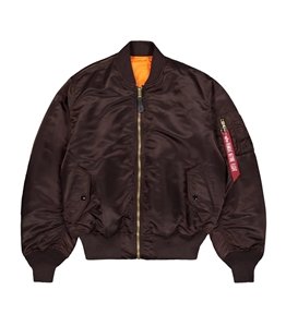 Alpha Industries - Jackets - ma-1 heritage bomber jacket hunter brown