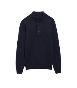Barbour - Knitwear - sweatshirt with elbow patch essential navy