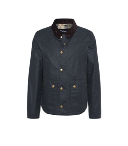 Barbour - Giubbotti - giacca in cotone cerato reelin sage