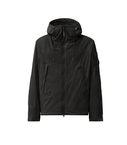 C.P. COMPANY - Jackets - pro-tek primaloft silver hooded lens jacket black