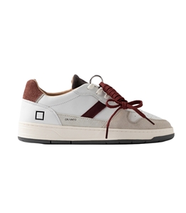 D.A.T.E. - Scarpe - Sneakers - court 2.0 vintage white-bordeaux