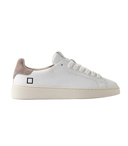 D.A.T.E. - Scarpe - Sneakers - levante calf white-taupe
