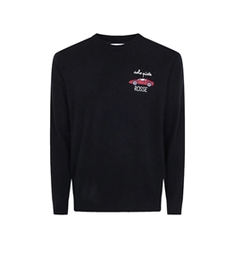 Mc2 Saint Barth - Maglie - maglione heron solo piste rosse nero