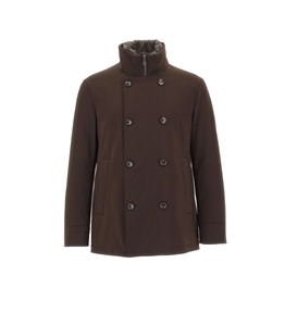 Montecore - Giubbotti - parka piumino doppiopetto caffe