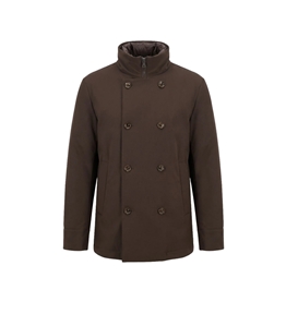 Montecore - Giubbotti - giacca doppiopetto hunter green