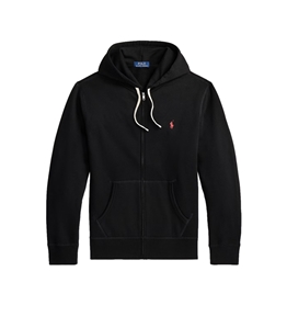 POLO RALPH LAUREN - Maglie - felpa con cappuccio rl nero