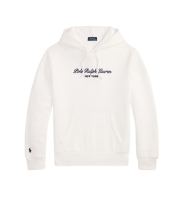 POLO RALPH LAUREN - Felpe - felpa con cappuccio e logo bianco