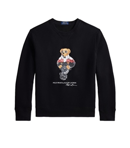 POLO RALPH LAUREN - Felpe - felpa polo bear nero polo
