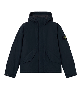 Stone Island - Giubbotti - micro twill blu