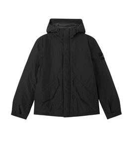 Stone Island - Giubbotti - micro twill nero