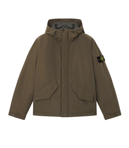 Stone Island - Giubbotti - micro twill carbone