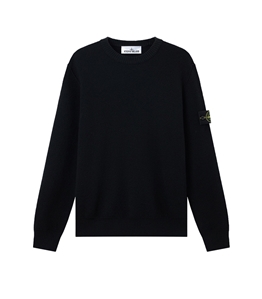 Stone Island - Maglie - pure rws wool nero