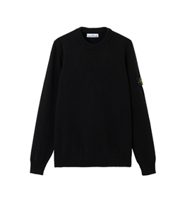 Stone Island - Knitwear - black lambswool