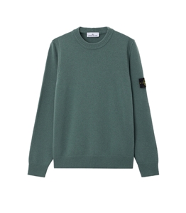 Stone Island - Maglie - lambswool verde oceano