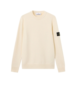 Stone Island - Knitwear - ivory lambswool
