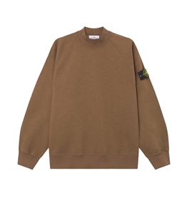Stone Island - Sweatshirt - tubular cotton fleece umbre
