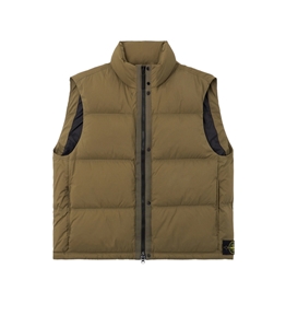 Stone Island - Gilet - matt ripstop cordura advanced fabrics military green