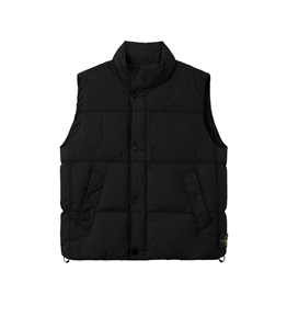 Stone Island - Gilet - crinkle reps ny nero