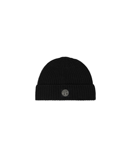 Stone Island - Cappelli - light rws geelong wool nero