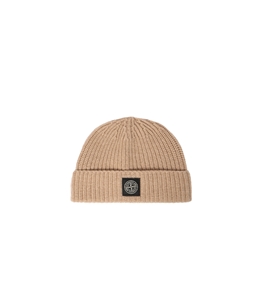 Stone Island - Cappelli - light rws geelong wool biscotto melange