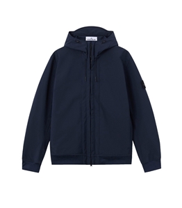 Stone Island - Giubbotti - soft shell-re dye technology blu