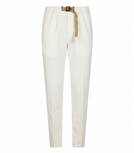 White Sand - Pantaloni - pantaloni a coste con cintura panna
