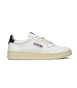 Autry - Scarpe - Sneakers - medalist low in pelle bianca e nera
