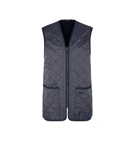 Barbour - Gilet - quilted/lining vest with polarquilt navy zip