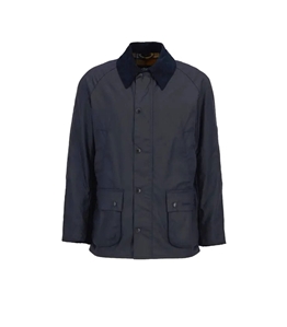 Barbour - Jackets - ashby navy waxed jacket