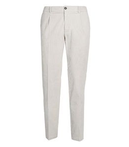Be Able - Pantaloni - pantalone riccardo velluto con elastico bianco