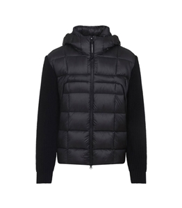 C.P. COMPANY - Jackets - black hooded jacket