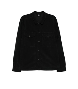 C.P. COMPANY - Shirts - black coast shirt