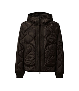 C.P. COMPANY - Giubbotti - liner hooded padded jacket black
