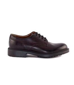 Doucal's - Scarpe - Sneakers - derby stringata in pelle borgogna