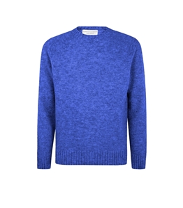 Filippo De Laurentiis - Maglie - girocollo manica martello baby alpaca royal