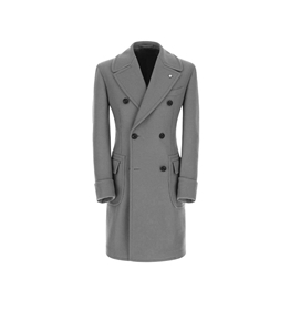 L.B.M.1911 - Cappotto - double-breasted gray coat