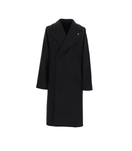 L.B.M.1911 - Cappotto - blue double-breasted beaver coat