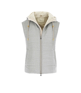 L.B.M.1911 - Jackets - light gray padded vest