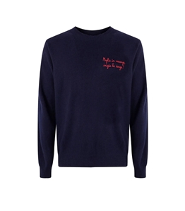 Mc2 Saint Barth - Maglie - maglione girocollo heron light ricamo moglie in vacanza
