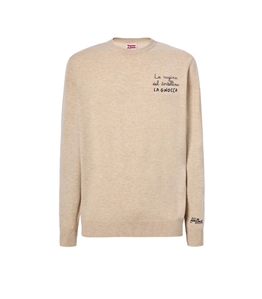 Mc2 Saint Barth - Maglie - maglione heron light ricamo la cugina del tortellino