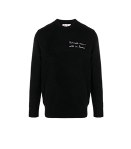 Mc2 Saint Barth - Maglie - maglia heron light nero giornate nere notti bianche