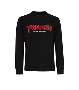 Mc2 Saint Barth - Maglie - maglione heron light ricamo yuppies nero